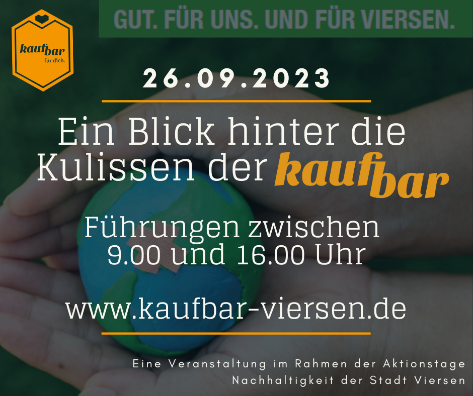 26.09.23 Ein Blick hinter die Kulissen der kaufbar