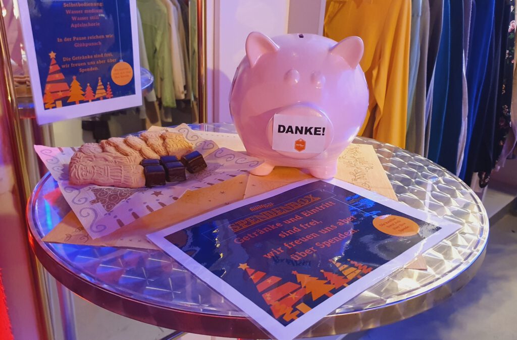 Danke für die Spenden