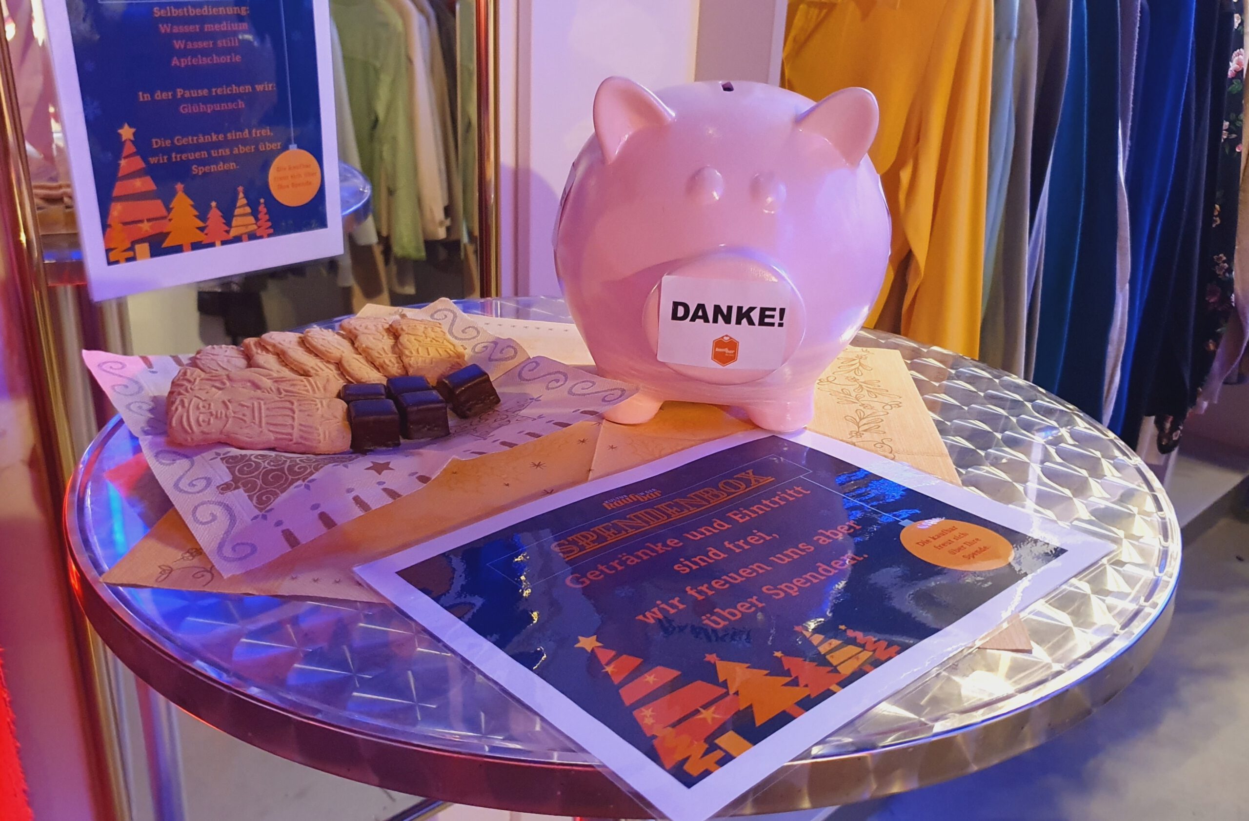 Danke für die Spenden