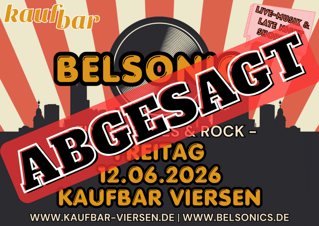 Veranstaltung 12.06. abgesagt