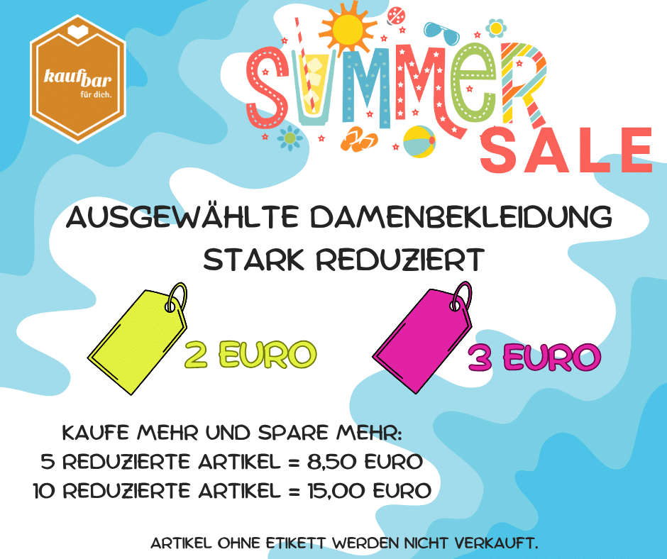 Summer Sale in der kaufbar: Damenbekleidung stark reduziert