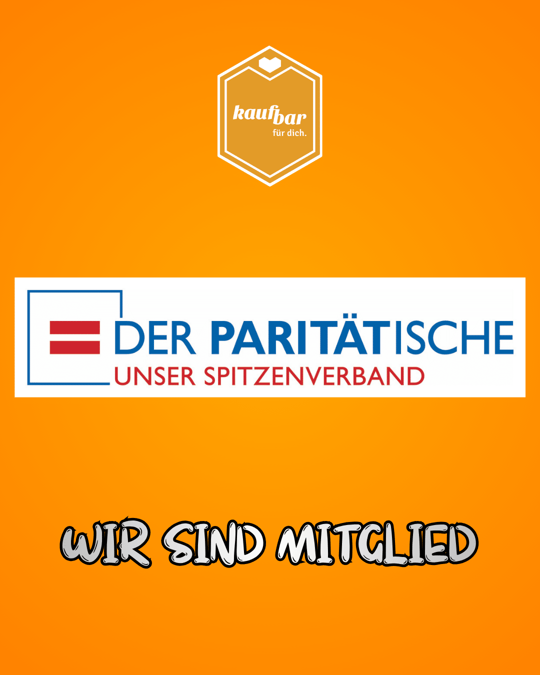 Die kaufbar ist Mitglied im Wohlfahrtsverband Der Paritätische